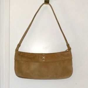 J. Crew Tan Suede Shoulder Bag